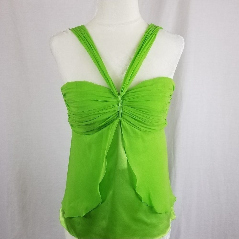 NWT Robin Naylor 100% silk halter top